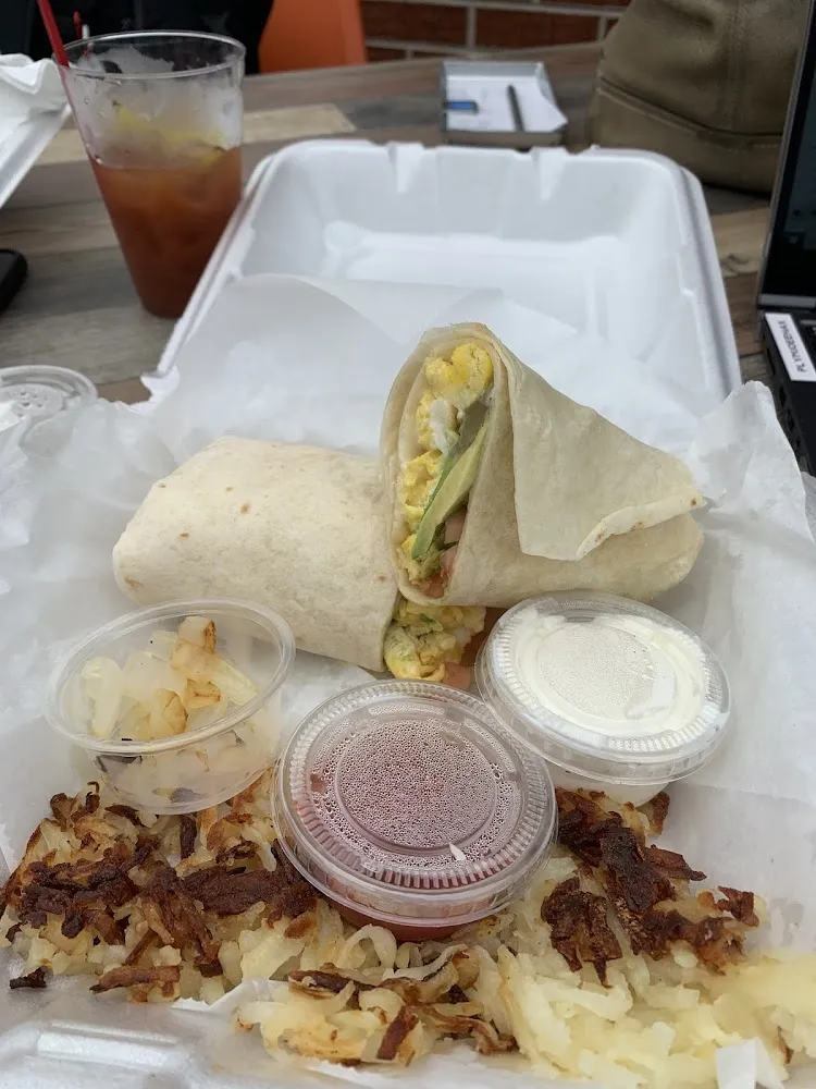 California Breakfast Burrito
